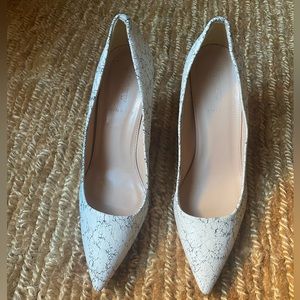 JCrew NWOT Elsie leather heels, 9